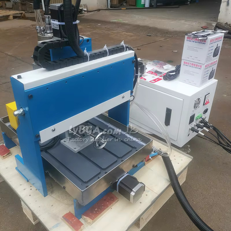 LYBGACNC 3040 CNC-Fräsmaschine Offline-Version mit Vierkantschiene, 1,5 kW oder 2,2 kW, 3/4 Achsen, aufrüstbar auf Doppelspindeln - Bild 2