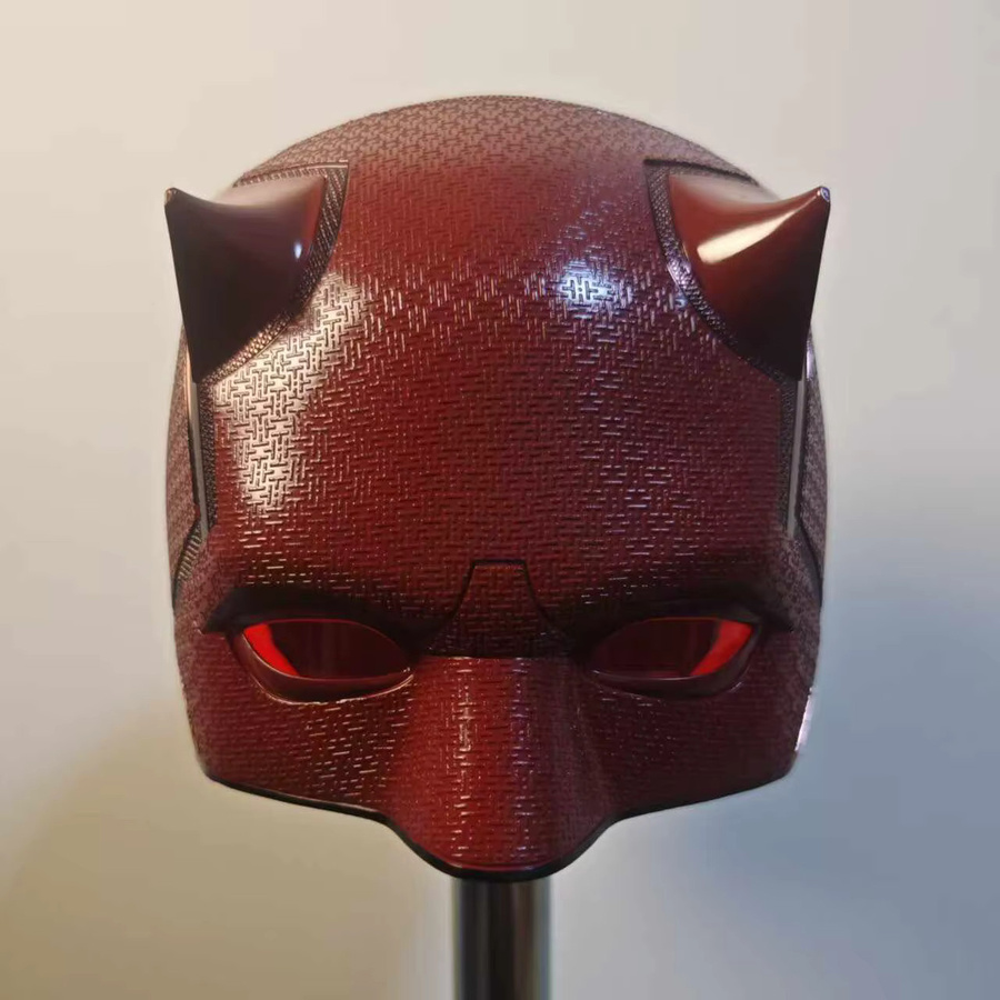 Bandai Marvel Daredevil-Maske, Cosplay, Rot, Kunststoff - Bild 2
