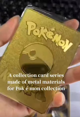TAKARA TOMY Pokémon Metallkarten, Englisch, Bunt / Mehrfarbig, Set / Bundle - Bild 3
