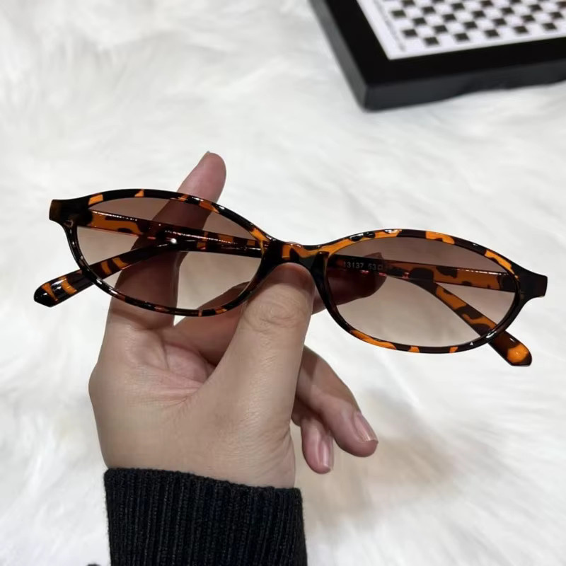 ZUIDID Sonnenbrille Oval, Vollrand, Braun, Kunststoff, Damen - Bild 2
