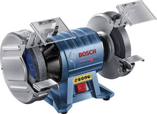 Bosch Professional GBG 60-20 Doppelschleifmaschine mit 600 W und 200 mm Durchmesser in Blau/Schwarz - Bild 1