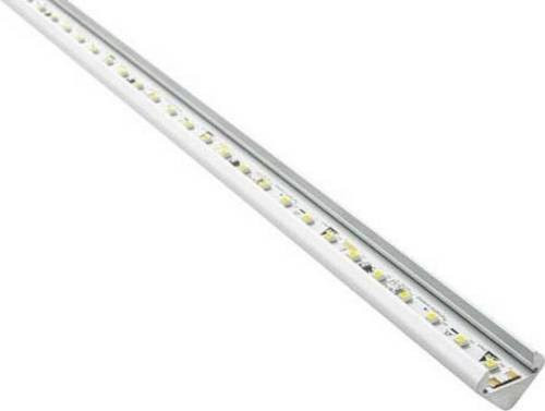 Barthelme Aluprofil LED-Profil aus Aluminium, Farbe: Silber, Länge: 2 m - Bild 1