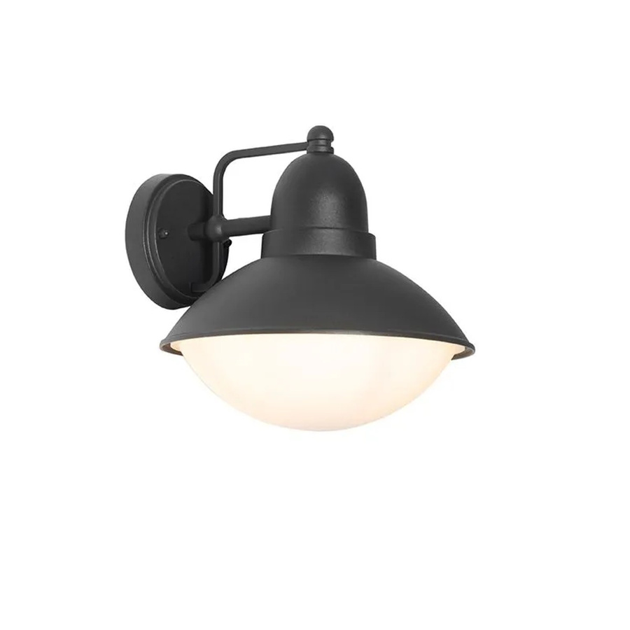 QAZQA Marcel Moderne LED Außenwandleuchte Schwarz IP44 mit Fernbedienung und RGB-Funktion - Bild 2