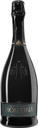 La Montina Franciacorta Millesimato, Schaumwein, Chardonnay & Pinot Noir, 2020, Brut, Italien, 0,75 l