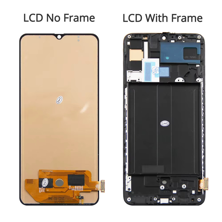 Samsung A70 A705 LCD Display mit Rahmen und Touchscreen Baugruppe in Schwarz 6.7 Zoll - Bild 2