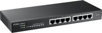 Zyxel GS1915-8 Smart Switch mit 8 x 10/100/1000 Mbit/s Ethernet-Ports, kompatibel mit NebulaFLEX, Schwarz - Bild 1