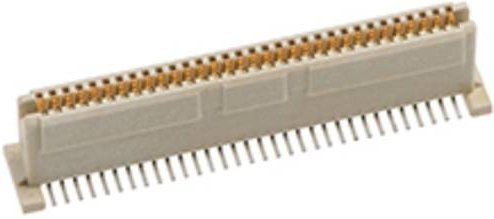 Molex Mezzanine-Steckverbinder 64-polig in Beige mit Goldkontakten 714392864 Tape on Full Reel - Bild 1