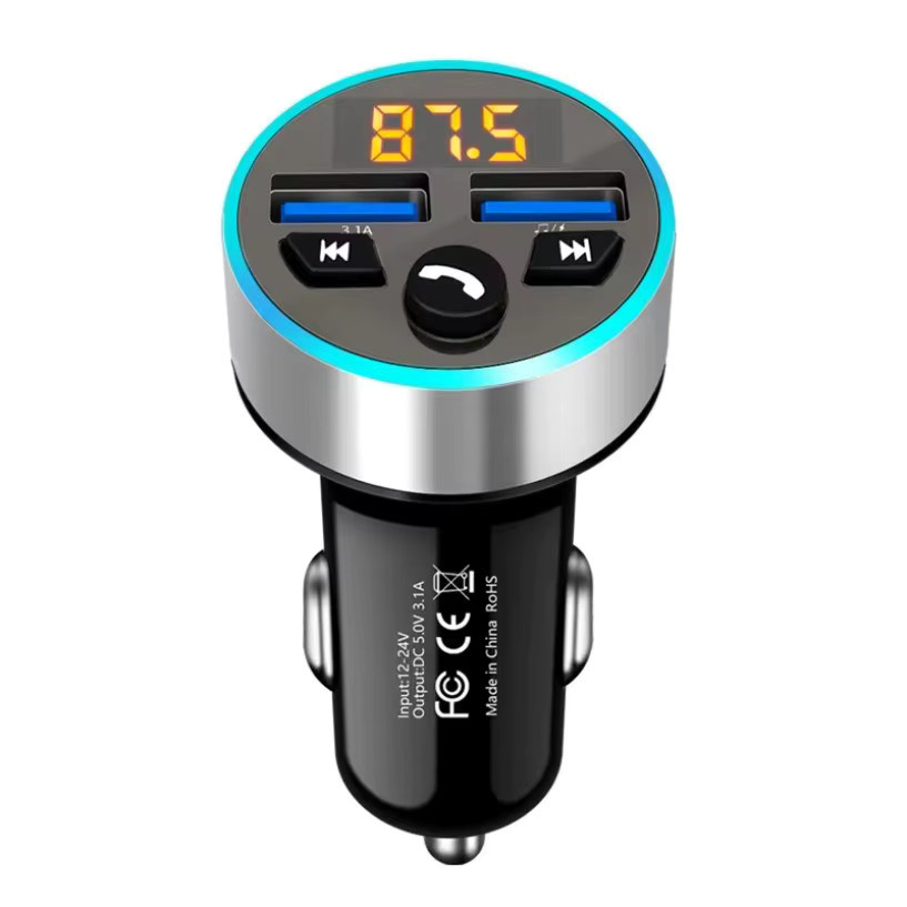 VIKEFON Bluetooth FM-Transmitter mit MP3-Player, Schnellladefunktion und Freisprecheinrichtung für dein Auto - Bild 4