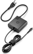 HP CETO 65W USB-C AC Adapter in Schwarz (L65505-003) - Bild 1
