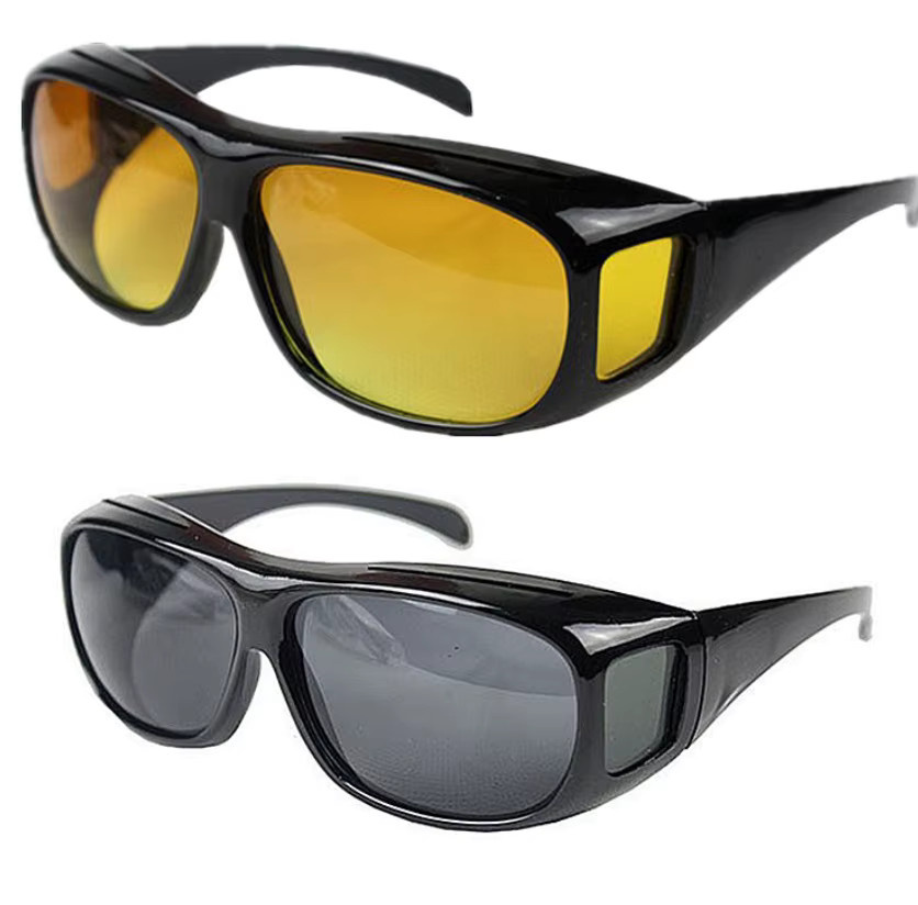 DUTRIEUX Nachtfahrbrille, Vollrand, rectangular, Kunststoff, polarisiert - Bild 3