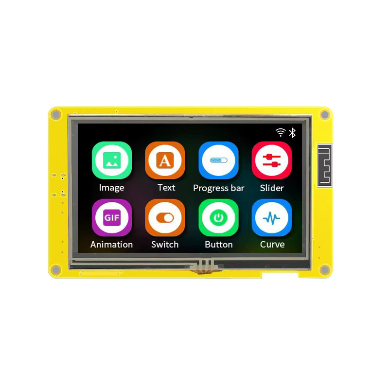GUITION ESP32-S3 HMI Smart Display mit 4,3 Zoll RGB LCD TFT Modul, 8M PSRAM, 16M Flash, WIFI & Bluetooth, gelb - Bild 2