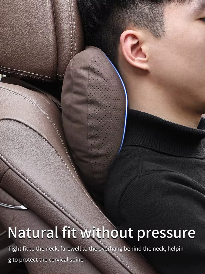 XPENG Auto Kopfstütze und Nackenstütze mit Lendenkissen in Schwarz oder Braun für P5 P7 G3 G6 G9 X9 N5 F57 BETA Modelle - Bild 2