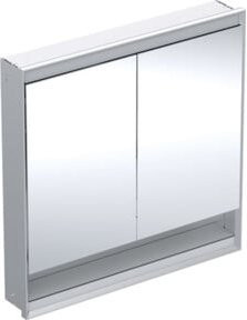 Geberit Spiegelschrank One mit 2 Türen, Weiß/Silber, B/H/T: 90 x 90 x 15 cm - Bild 1