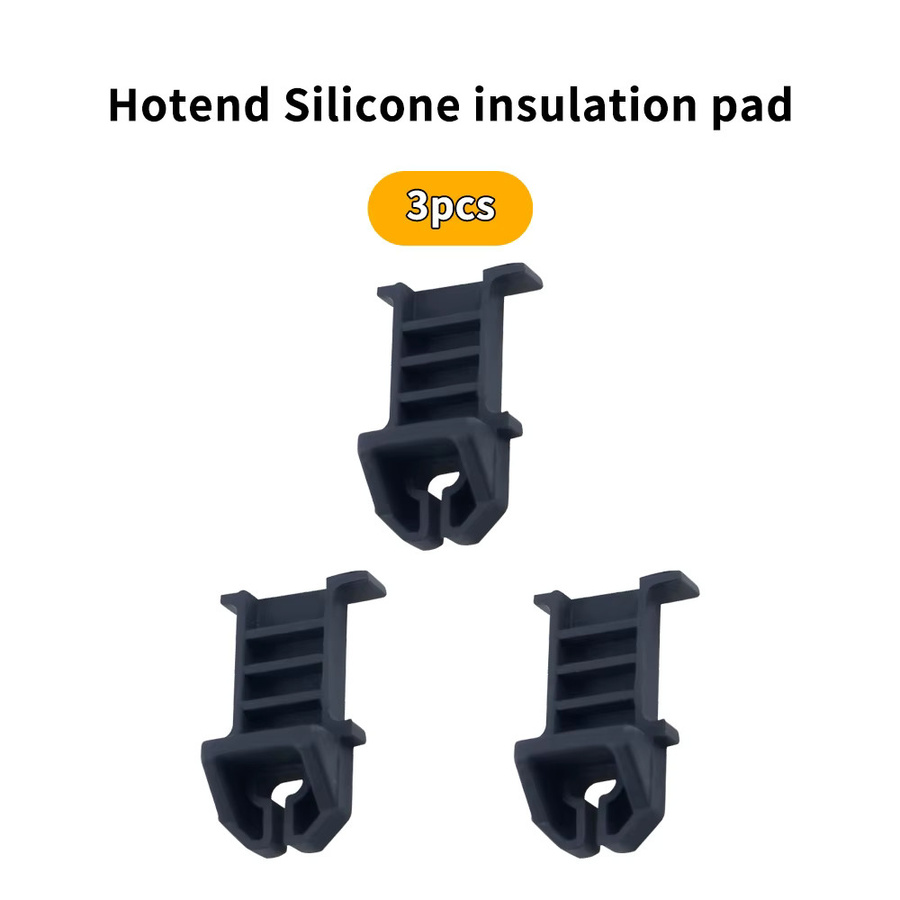 Bambu Lab Silikon Isolierung Pad und Schutzhülle für A1 und A1 Mini Hotends in Schwarz - Bild 2