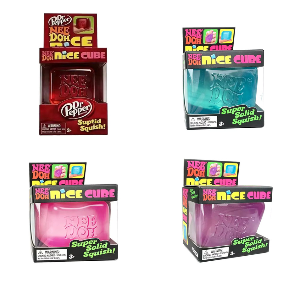 NeeDOH Modell Weiches Squishy Spielzeug, Würfel, Sensorischer Stressabbau-Fidget-Tool - Bild 4