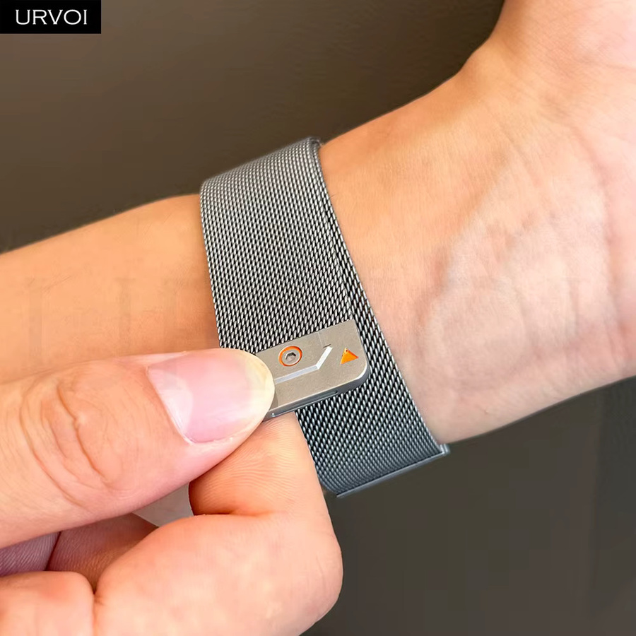 URVOI Uhrenarmband Titans Eyes Milanese Loop, 49 mm - Bild 3