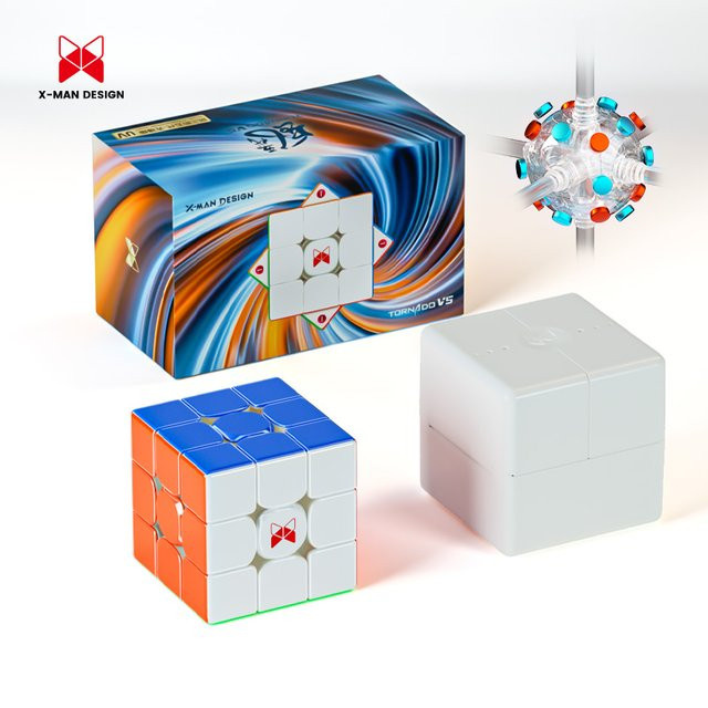QiYi XMD Tornado V5 3x3 Magnetischer Speedcube Flagship Pioneer Version, Lernspielzeug - Bild 1