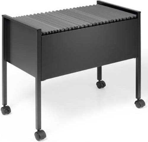 Durable Hängemappenwagen Mappenboy Schwarz für A4 aus Metall - Bild 1