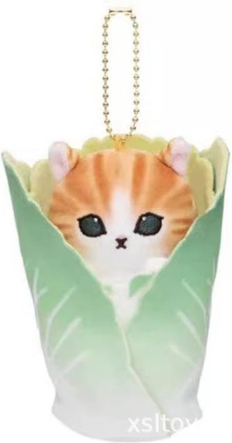 Mofusand Haifisch Katze Plüschtier, Rucksack Anhänger, ab 1 Jahr - Bild 1