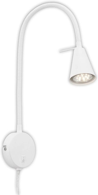Briloner LED Bettleuchte Tusa schwenkbar in Weiß, B/H: 45 x 20,5 cm - Bild 1