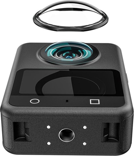 DJI OSMO 360 Panorama Kamera Schutz Abdeckung in Schwarz für staubdichten Anti-Scratch Objektivschutz - Bild 1