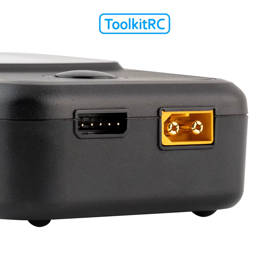 ToolkitRC M450 Smart Lipo Batterie Ladegerät und Entlader in Schwarz für 2S-4S FPV Modellbau, RC Autos und Flugzeuge - Bild 3