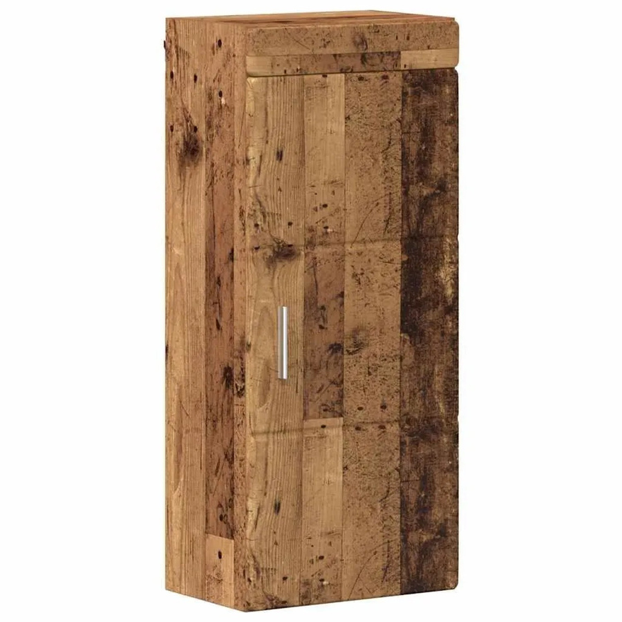 vidaXL Badezimmer-Wandschrank TULUM in Altholz-Optik, Braun, B/T/H: 37 x 24,5 x 86 cm - Bild 2