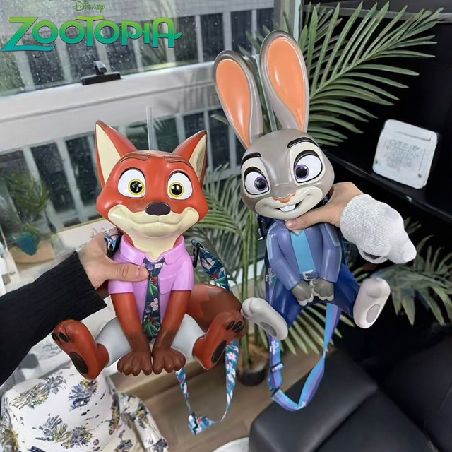 Disney Zootopia 2, Kawaii-förmiger Wasserbecher, Nick Judy, Cartoon-Spielzeug - Bild 1