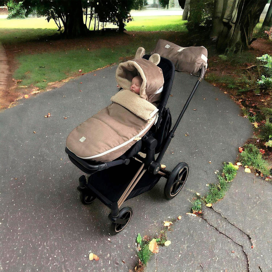 Kaiser Handwärmer HAU KEA braun aus Baumwolle und Polyester - Bild 2