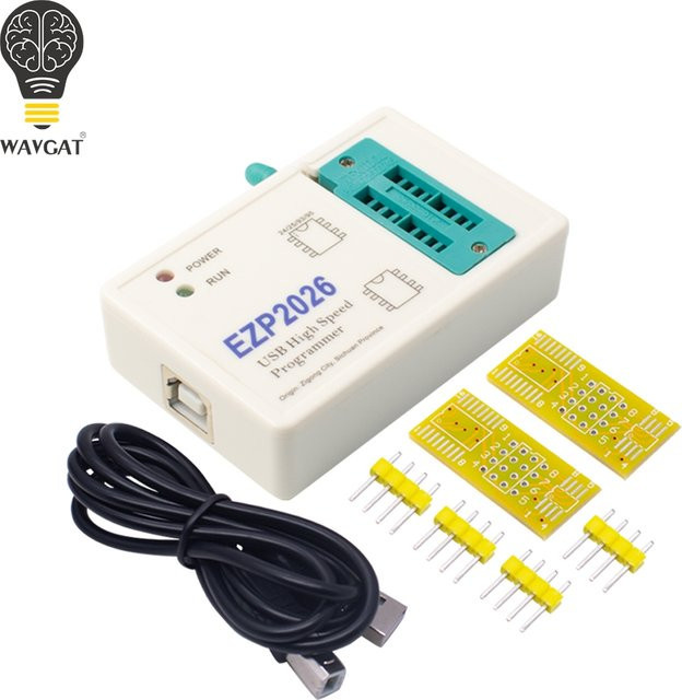 EZP2026 Hochgeschwindigkeits-USB-Programmierer für EEPROM SPI FLASH Chip BIOS Burning in Weiß - Bild 1