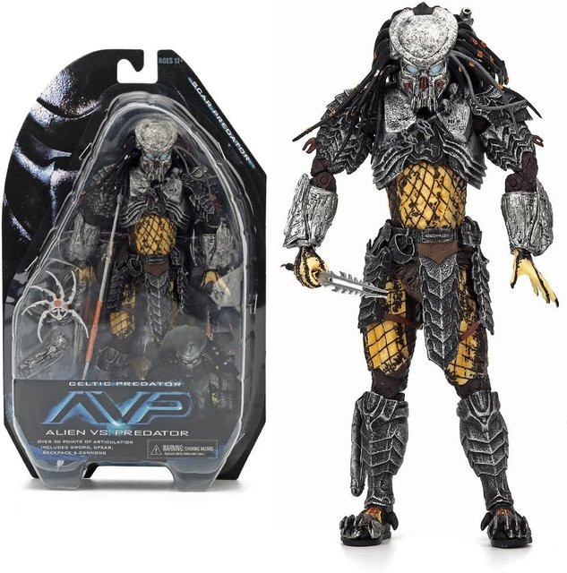 Yiran toy 1 Alien Wars Predator Avp Katzenkopf Narbenmodell 7-Zoll-Figur - Bild 1