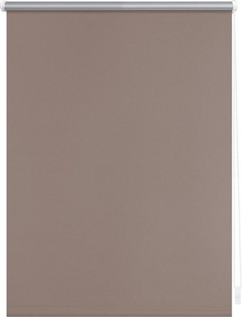 Lichtblick Thermo-Rollo Klemmfix Verdunkelung, UV-beständig, Taupe/Grau, Breite: 100 cm, Höhe: 150 cm