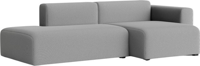 HAY Mags 2,5-Sitzer Sofa Kombination mit niedrigen Armlehnen in Grau - Bild 1