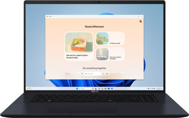 Asus Vivobook 18 M1807HA-S8065WS Notebook in Quiet Blue mit 18 Zoll Display, AMD Prozessor, 16 GB RAM, 1000 GB SSD und Windows 11 - Bild 1