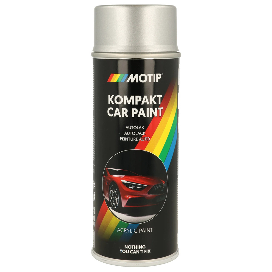 Motip Autolack Spray Kompakt Silber Metallic schnelltrocknend 400 ml - Bild 2