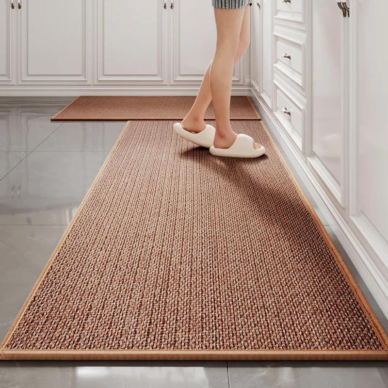 Rutschfester Küchenläufer Lodestar aus 1200D Webteppich, ölbeständige Bodenmatte mit modernem linearen Design, B/T: 45 x 120 cm - Bild 3