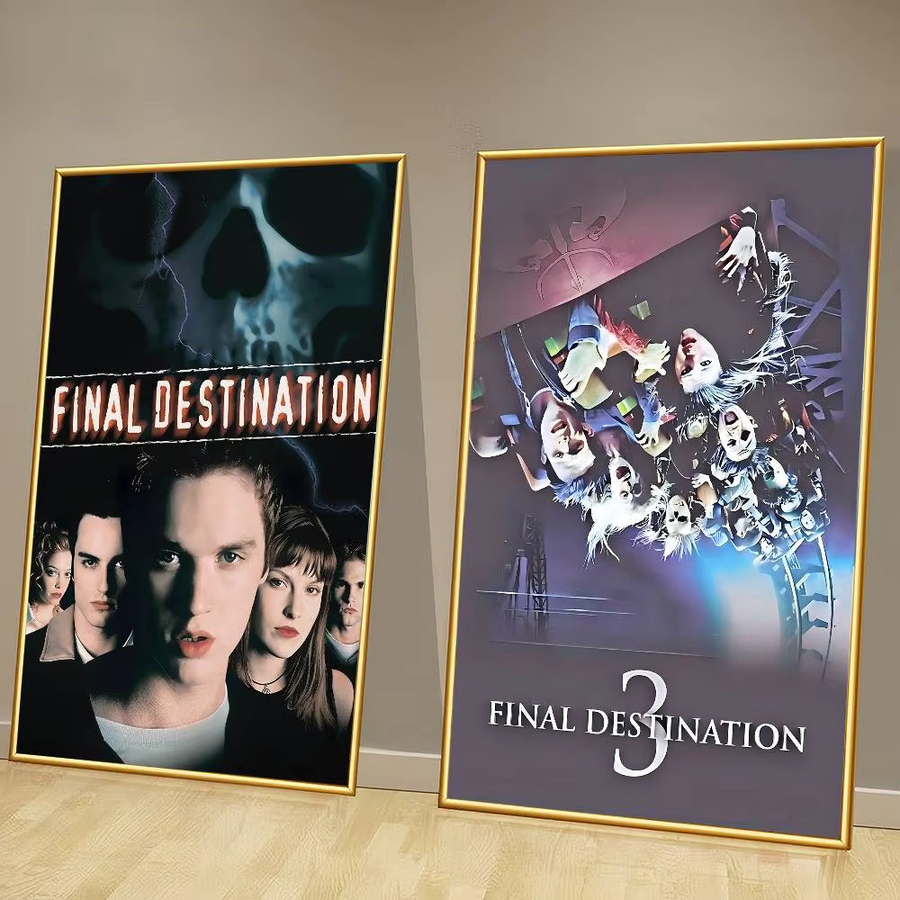 F-Final D-Destination Anime-Poster als selbstklebende Wanddekoration aus weißem Kraftpapier, mehrfarbig - Bild 3