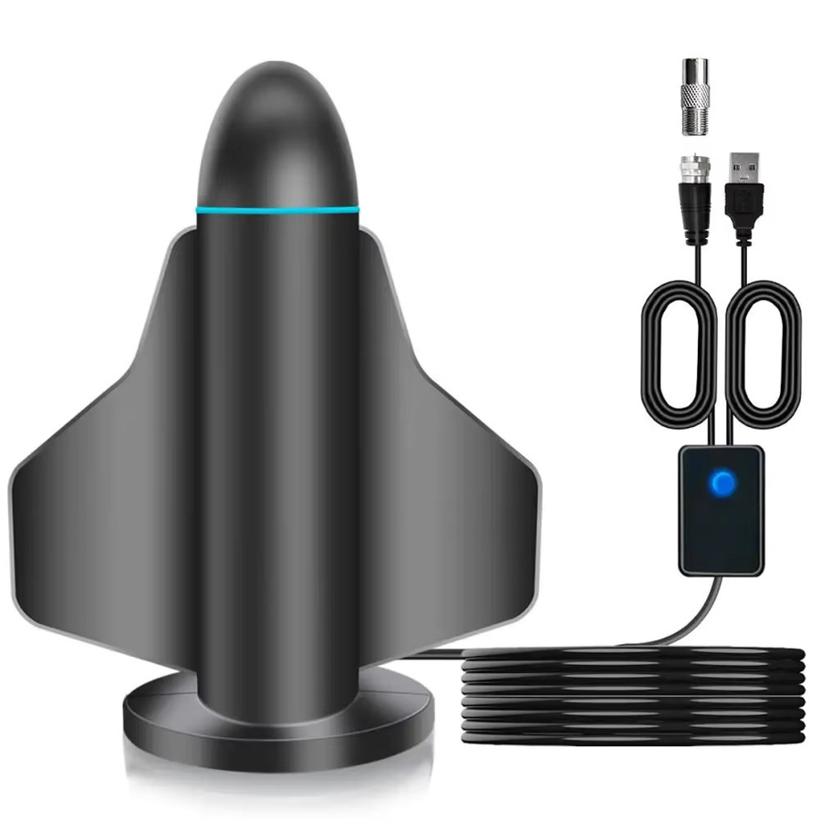 YUNYINMING Indoor HD Digital TV Antenne für HDTV in Schwarz - Bild 6