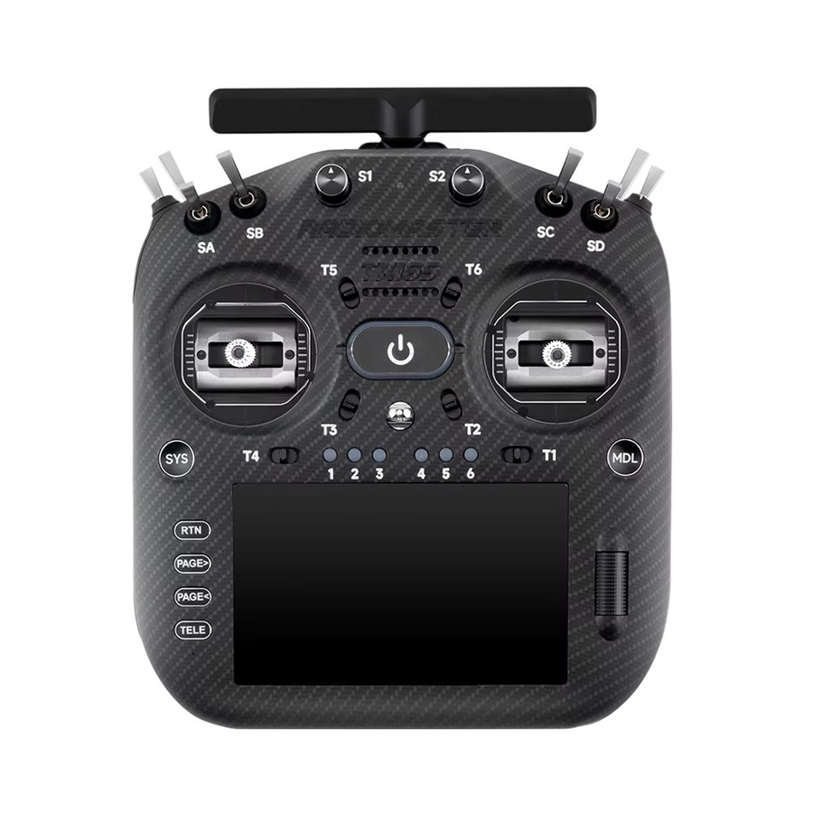 Radiomaster TX16S MK3 MAX Funkgerät in Schwarz mit 2,4GHz und 900MHz AG02 CNC Hall Gimbal, IPS Touchscreen und Gemini Dual-Band ExpressLRS EdgeTX - Bild 2