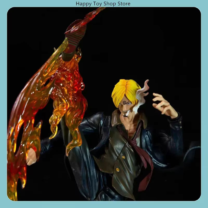 Bandai One Piece Sanji Diable Jambe Anime-Figur aus Kunstharz, mehrfarbig, Höhe: 35 cm - Bild 4
