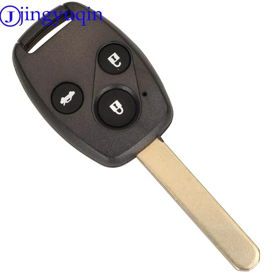 Jingyuqin Fernbedienung Auto Schlüssel für Honda Accord Element Pilot CR-V HR-V City Jazz Odyssey Civic in Schwarz 433MHz ID46/7961 - Bild 4