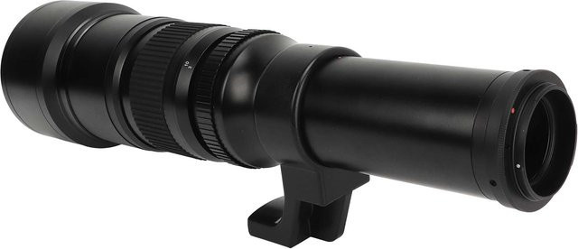3CZY Manuelles Teleobjektiv 500mm f/6.3 mit T2-Adapter und MC-Beschichtung in Schwarz - Bild 1