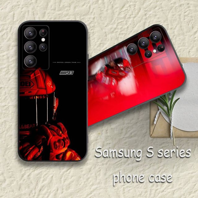 E-marc-w-marquezS-e TPU Soft Cover Hülle für Samsung Galaxy S25 S23 S22 S21 S30 S20 S10 Ultra Plus FE in Multicolour - Bild 1