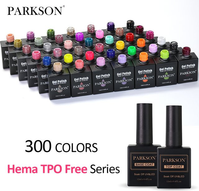 Parkson Gel-Nagellack, 12 ml, HEMA-frei, TPO-frei - Bild 1