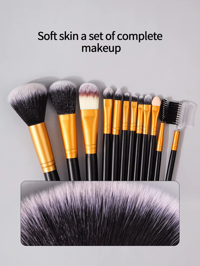 KOSSHOW Make-up-Pinsel-Set, 12-teilig, Unisex - Bild 2