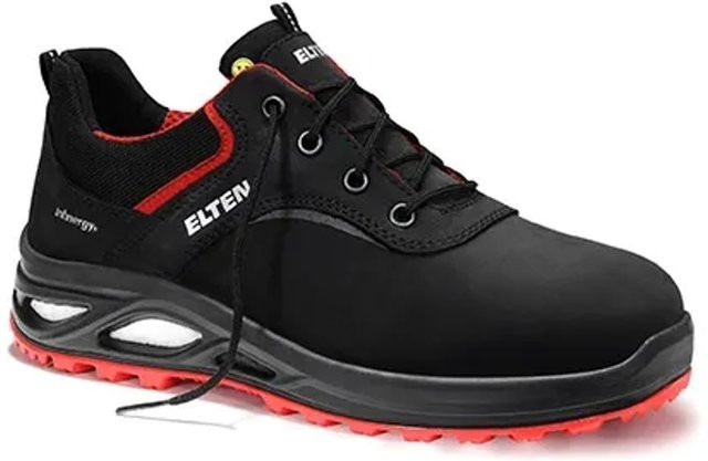 Elten Damen Sicherheitshalbschuh Henny Xxtl Black Low Esd S3 aus Leder in Schwarz Gr. 42 - Bild 1