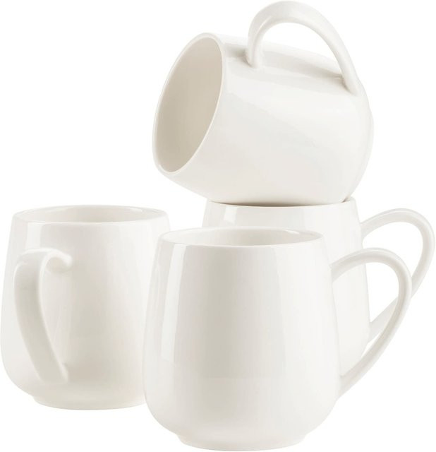 Mäser Kaffeebecher Set Taya aus Porzellan Weiß - Bild 1