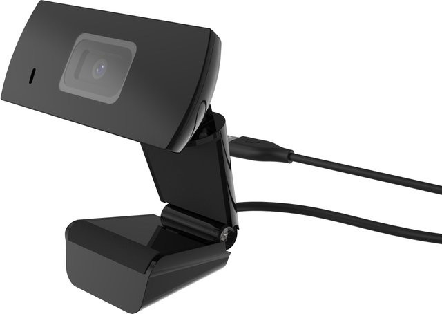 XLayer Webcam Full HD in Schwarz mit USB-C Anschluss - Bild 1