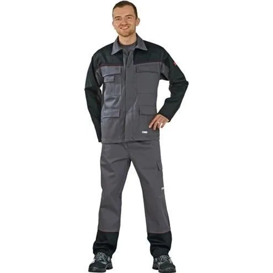 Planam Schweißerschutz Bundjacke Weld Shield in Grau, Größe 48 - Bild 2