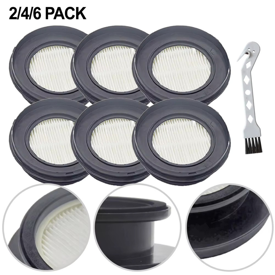 HEPA-Staubsaugerfilter-Set für SunSare X7A-US und V7, waschbare Ersatzfilter mit 6 Filtern und Reinigungsbürste - Bild 4